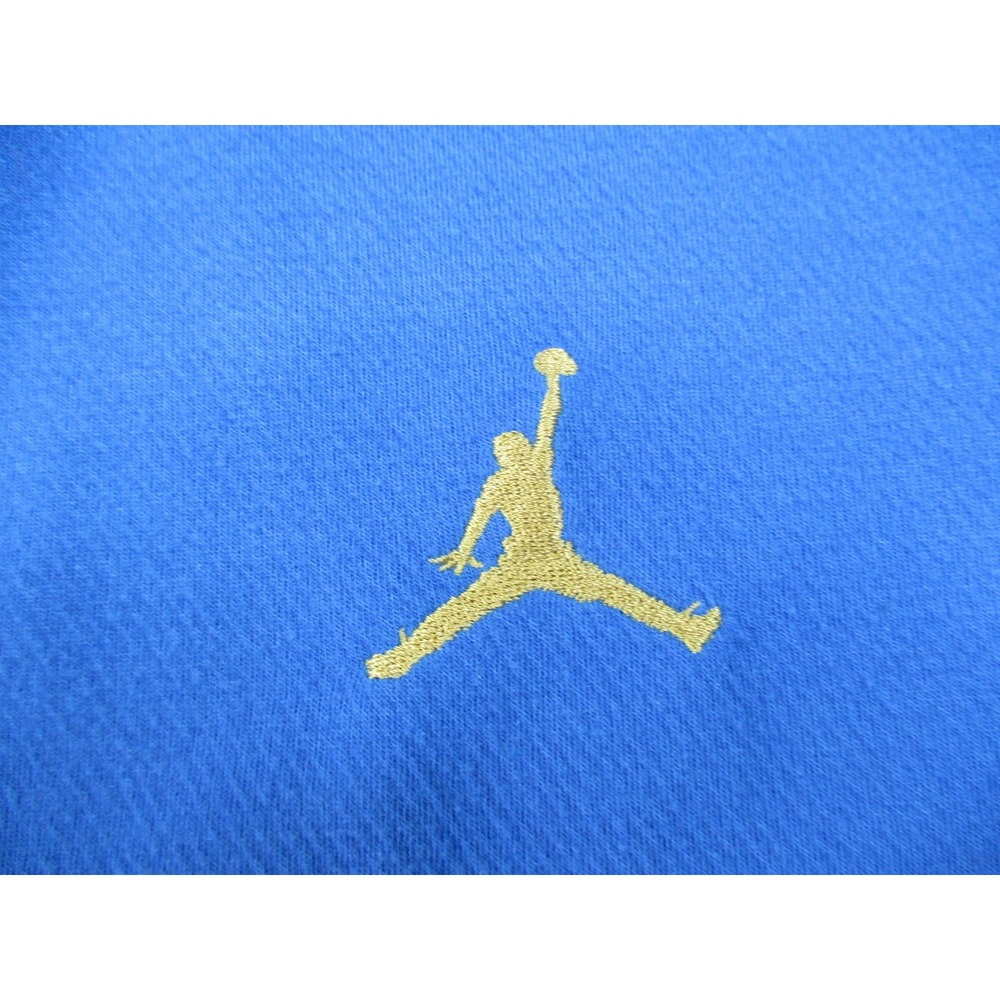 UCLA Bruins Sweatshirt Mens XL Blue NCAA Team Issued Air Jordan 1/4 Zip Pullover - Picture 6 of 13